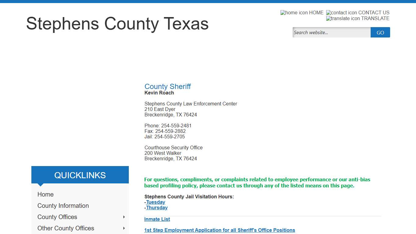 Stephens County, Texas